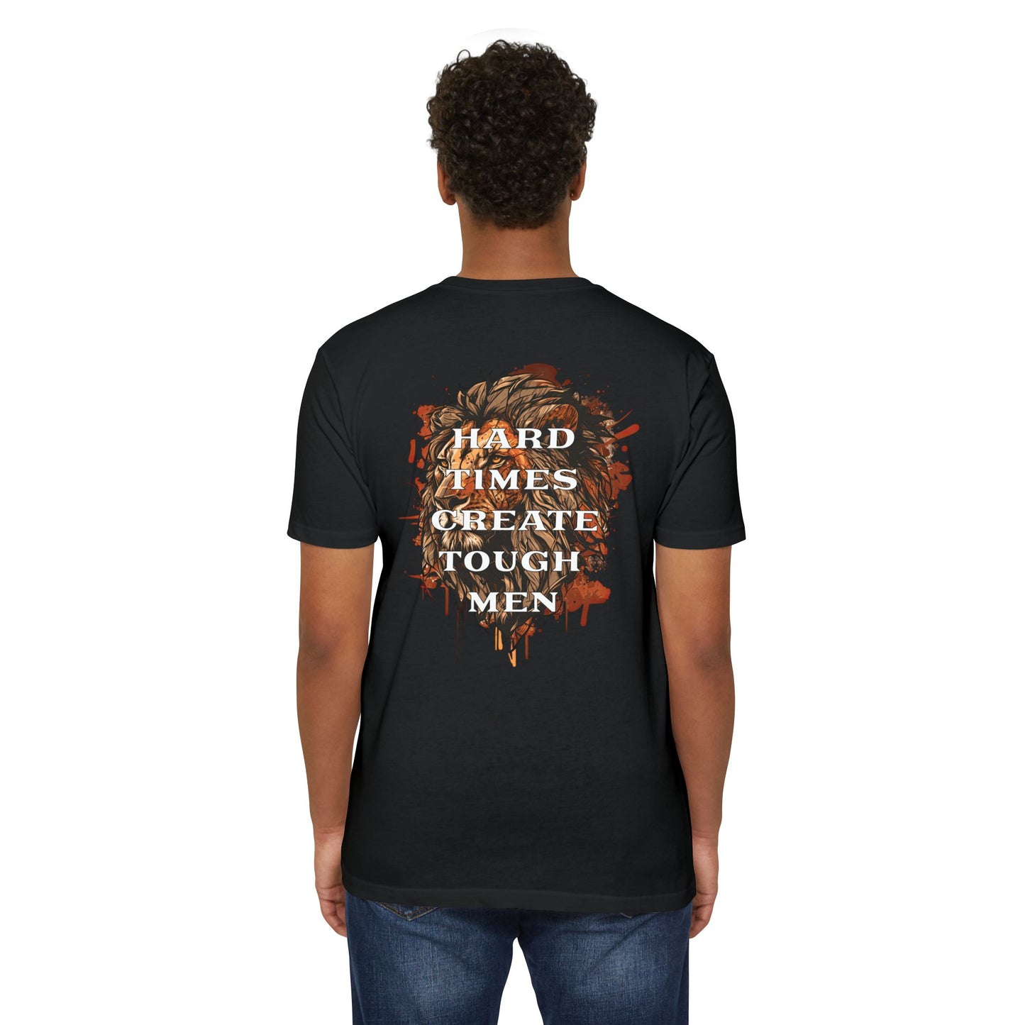 Hard Times Create Tough Men Weight Lifting T-Shirt for Men
