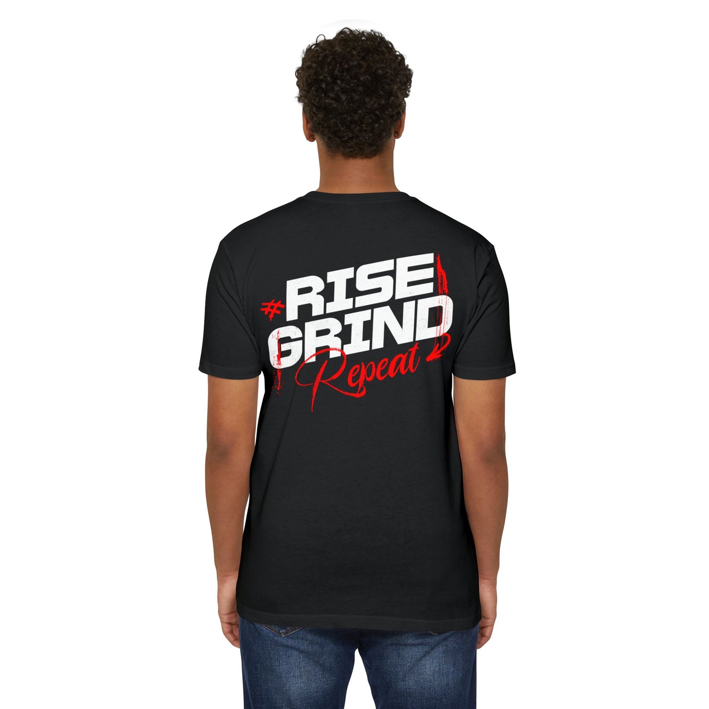 Rise Grind Repeat Gym T-Shirt for Men