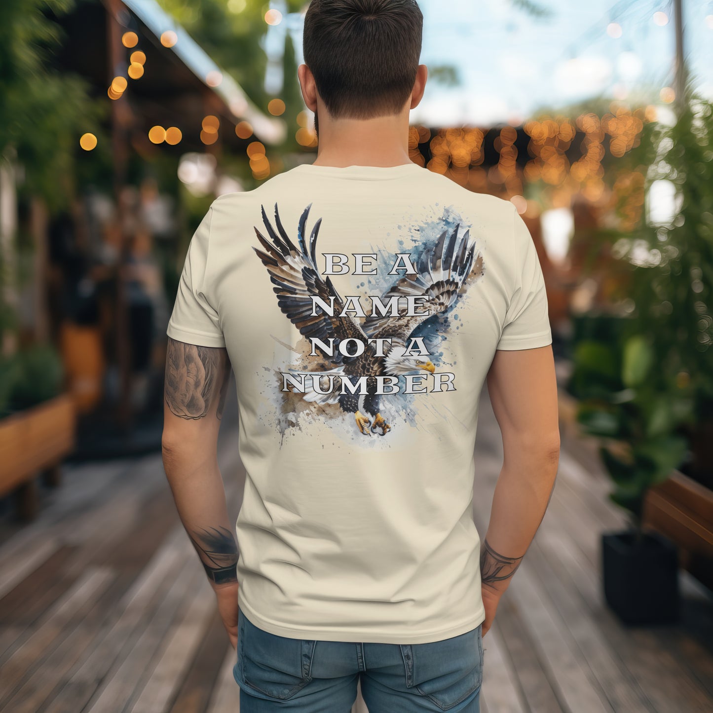 “Be a Name, Not a Number” T-shirt
