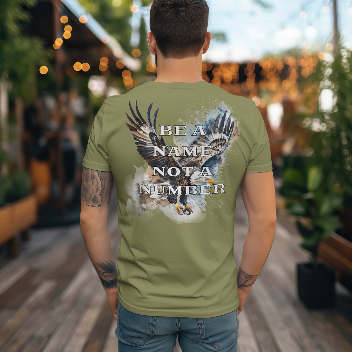“Be a Name, Not a Number” T-shirt