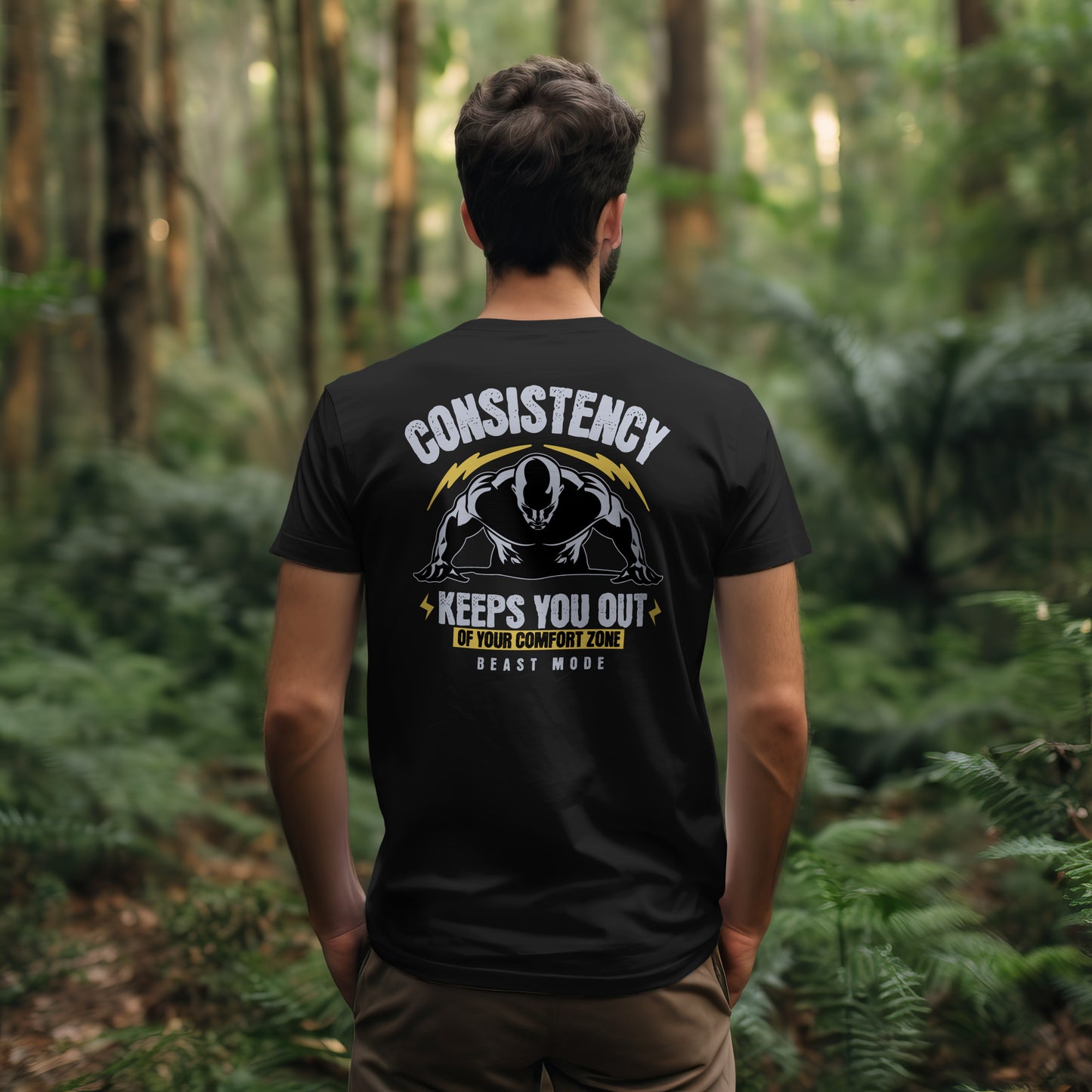 “Consistency Keeps You Out of Your Comfort Zone” T-shirt