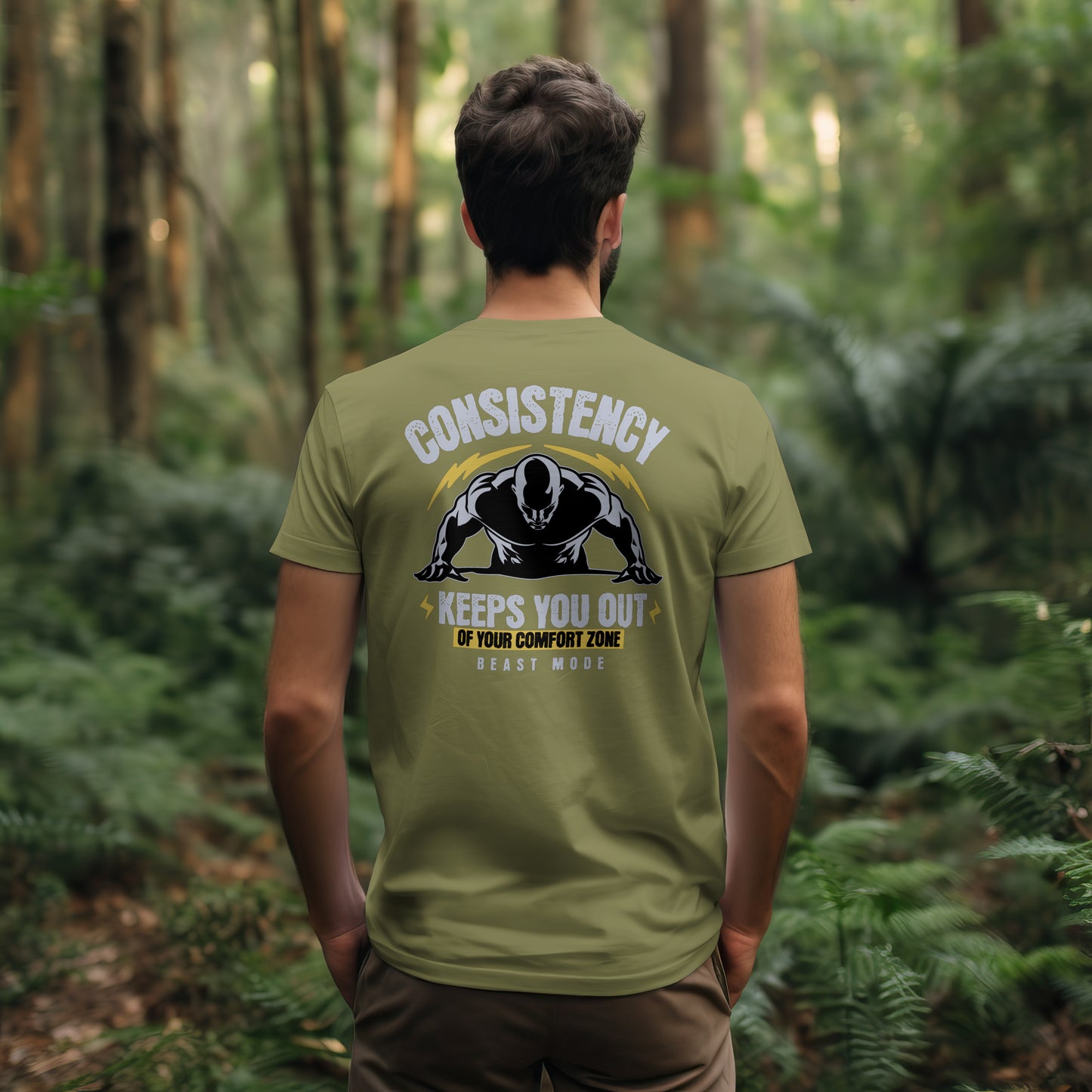 “Consistency Keeps You Out of Your Comfort Zone” T-shirt