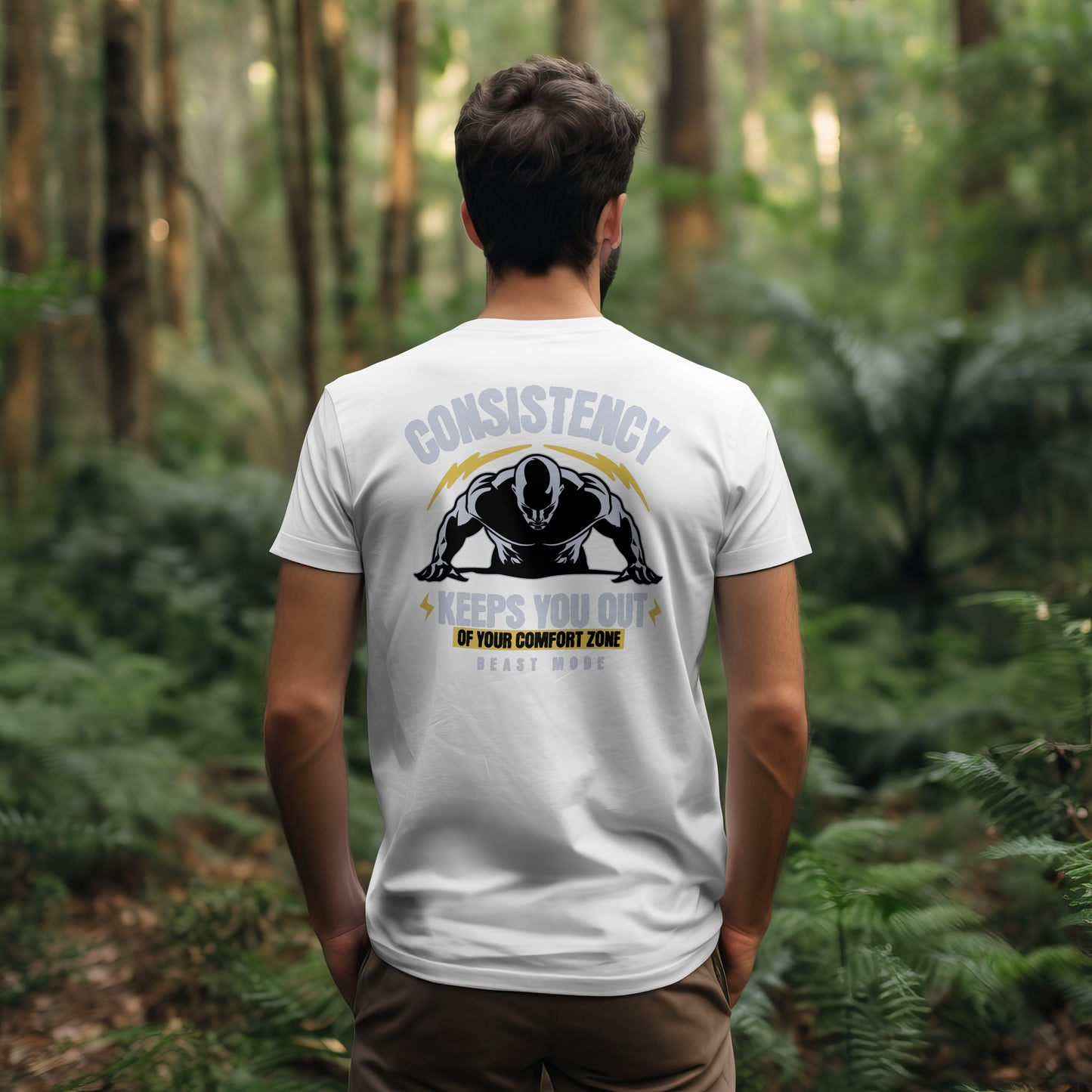 “Consistency Keeps You Out of Your Comfort Zone” T-shirt