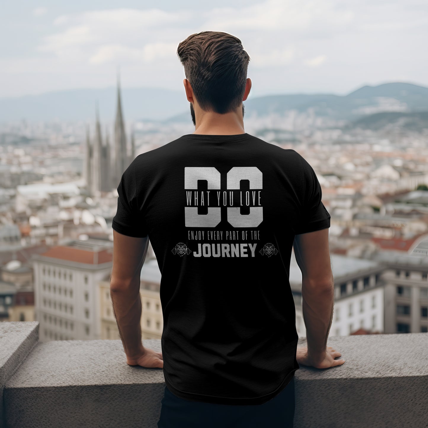 “Do What You Love, But Enjoy Every Part of the Journey” T-shirt