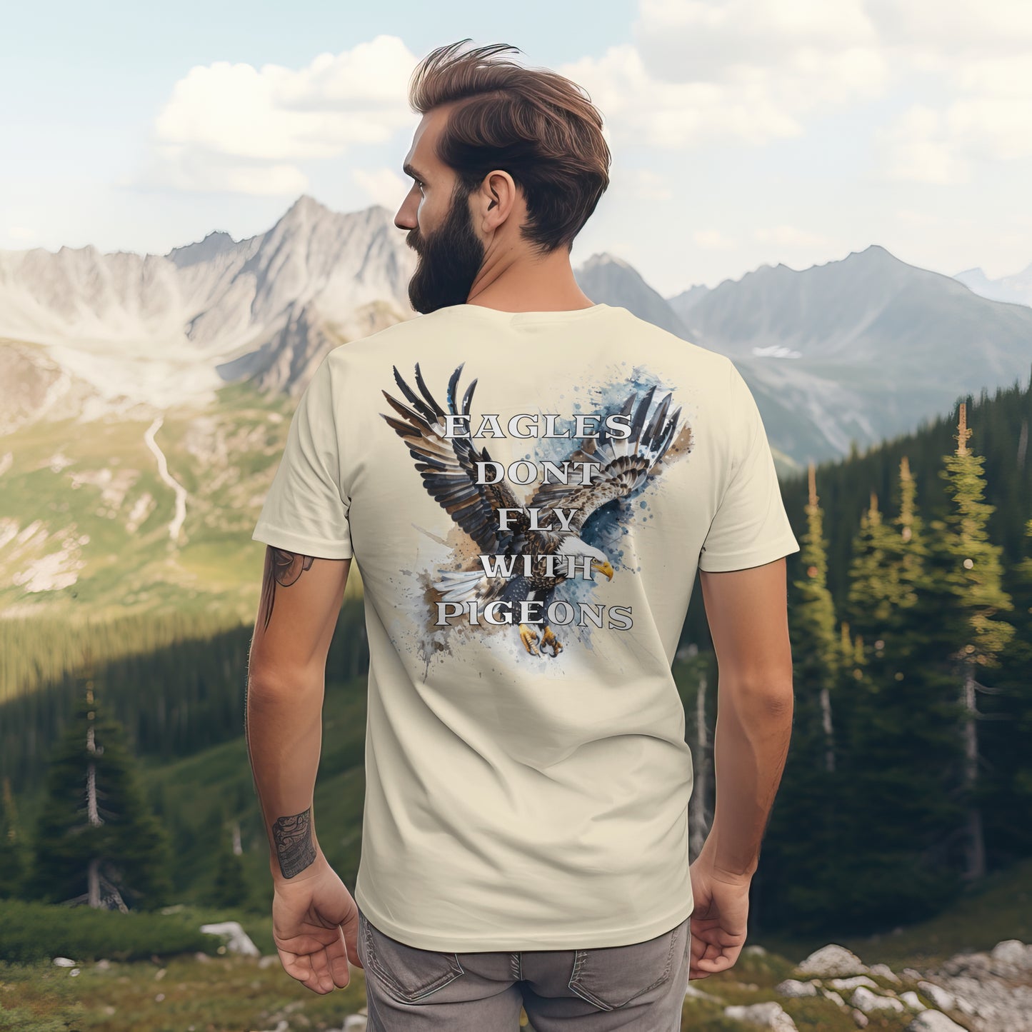 Eagles Don’t Fly With Pigeons T-shirt