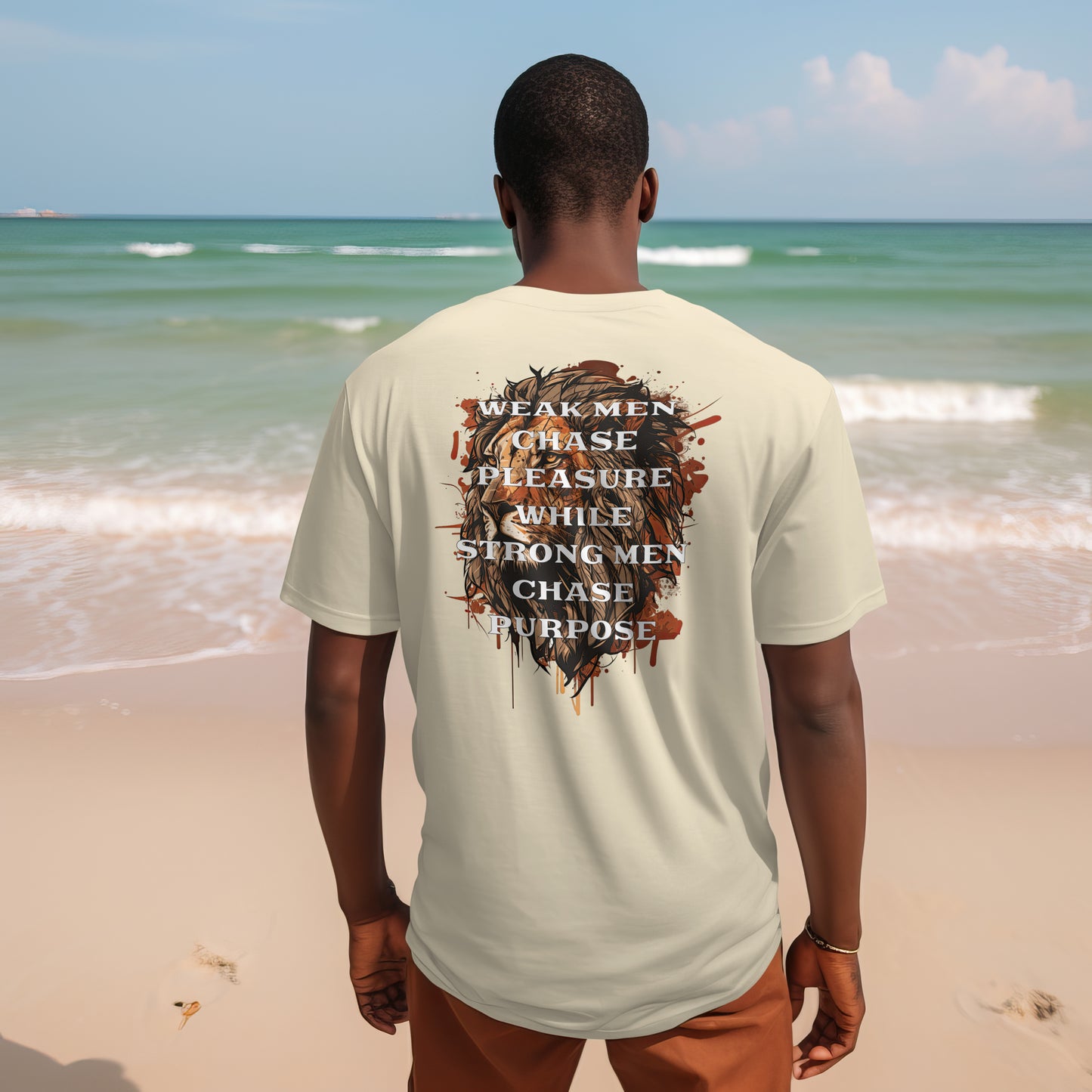 Weak Men Chase Pleasure, Strong Men Chase Purpose T-Shirt