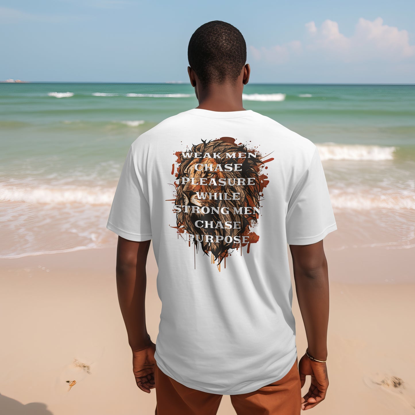 Weak Men Chase Pleasure, Strong Men Chase Purpose T-Shirt