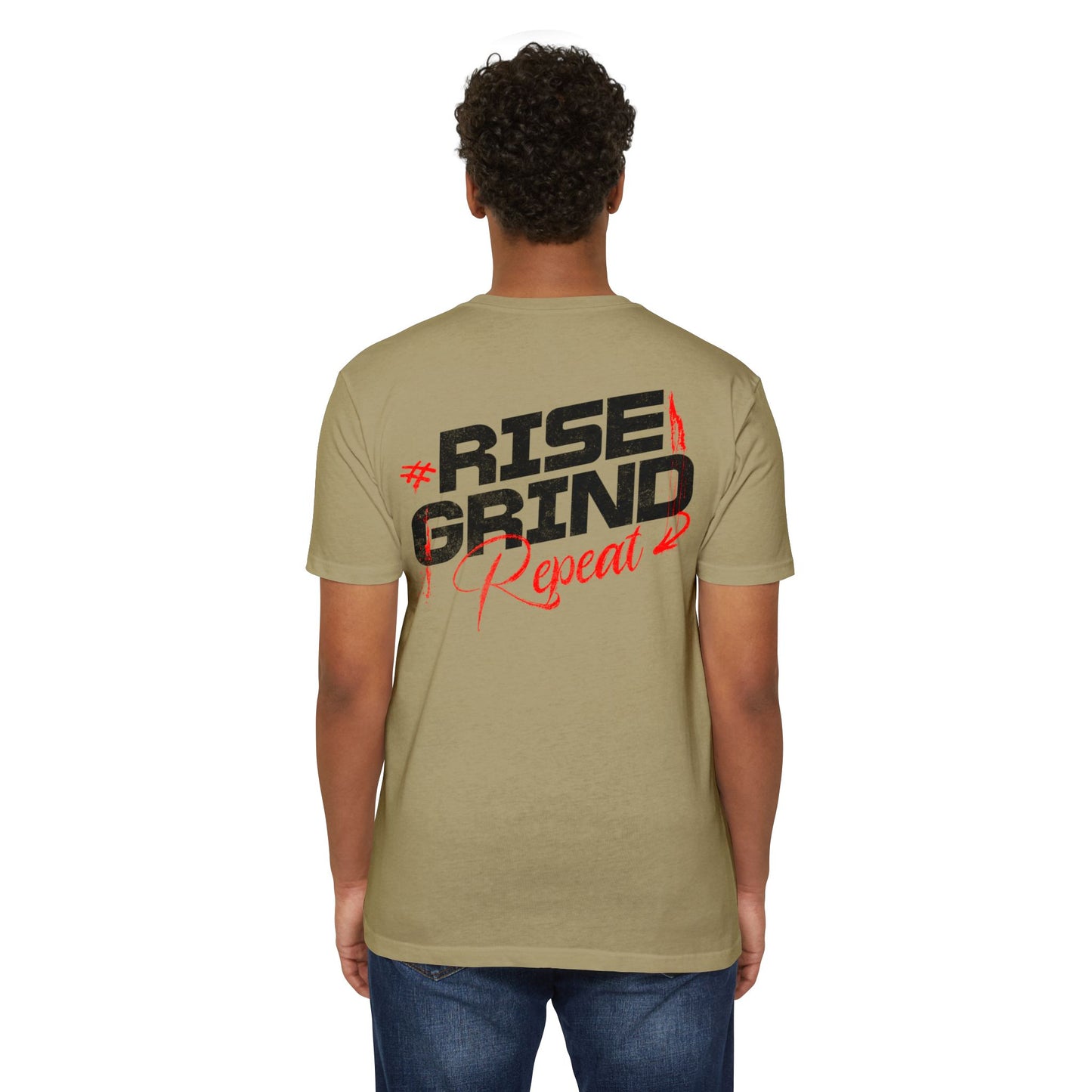 “Rise Grind Repeat” T-shirt