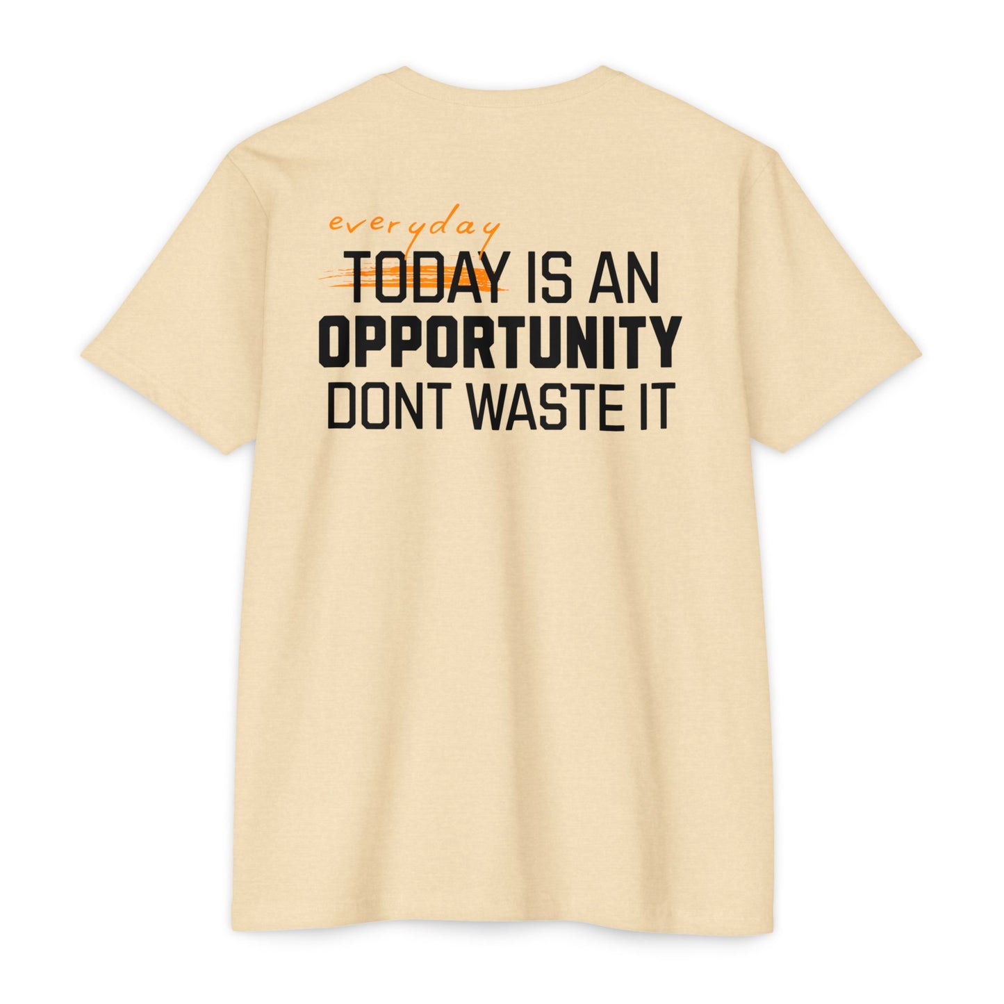“Everyday Is an Opportunity Don’t Waste It” T-shirt