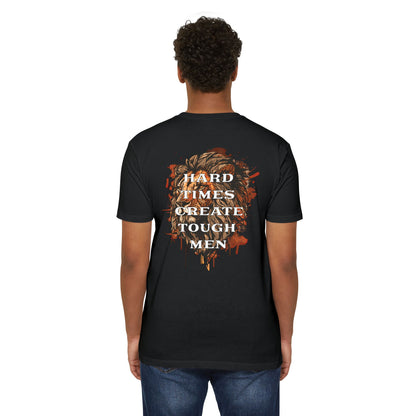 Hard Times Create Tough Men motivational t-shirt for men — Beast Mode Mentality product photo