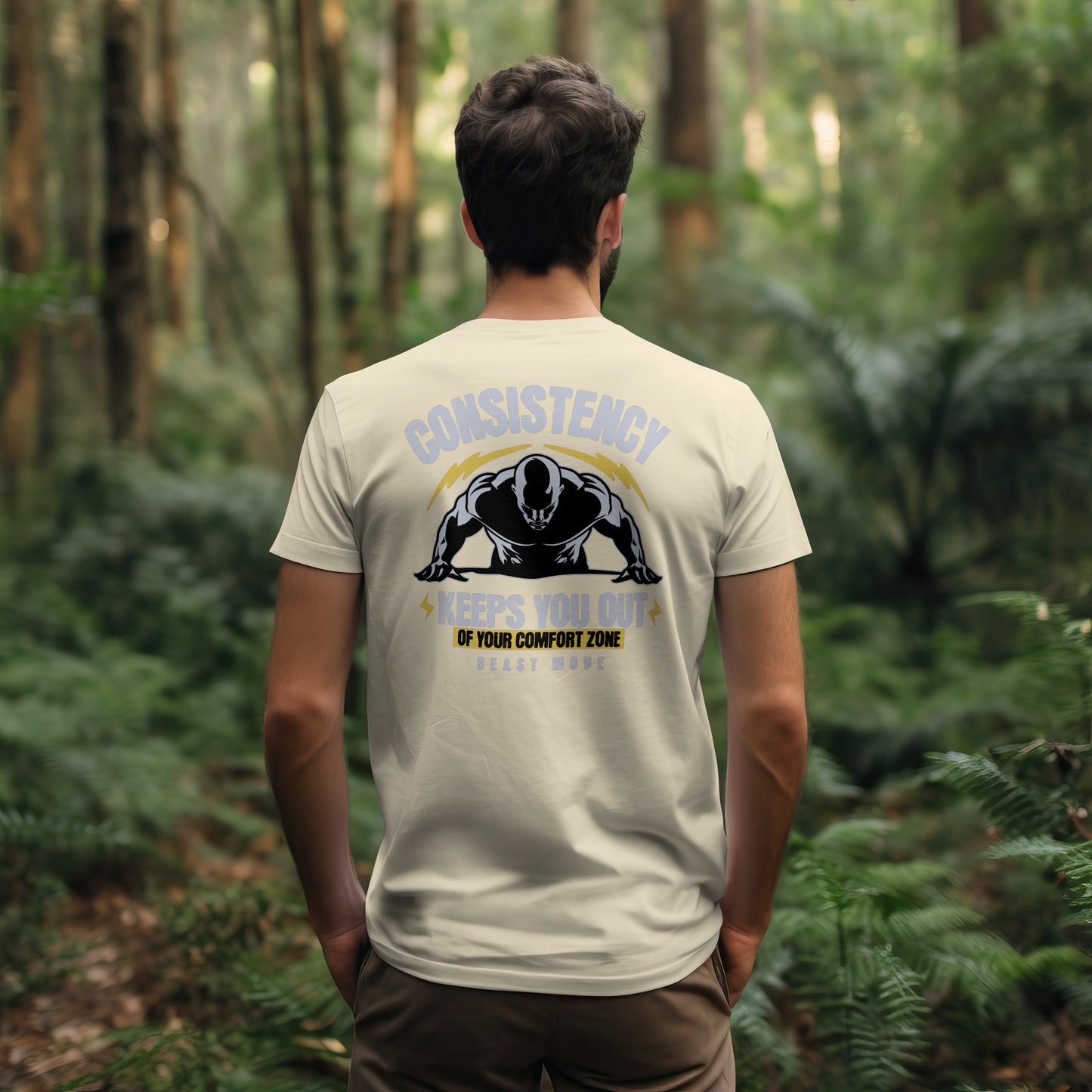 “Consistency Keeps You Out of Your Comfort Zone” T-shirt